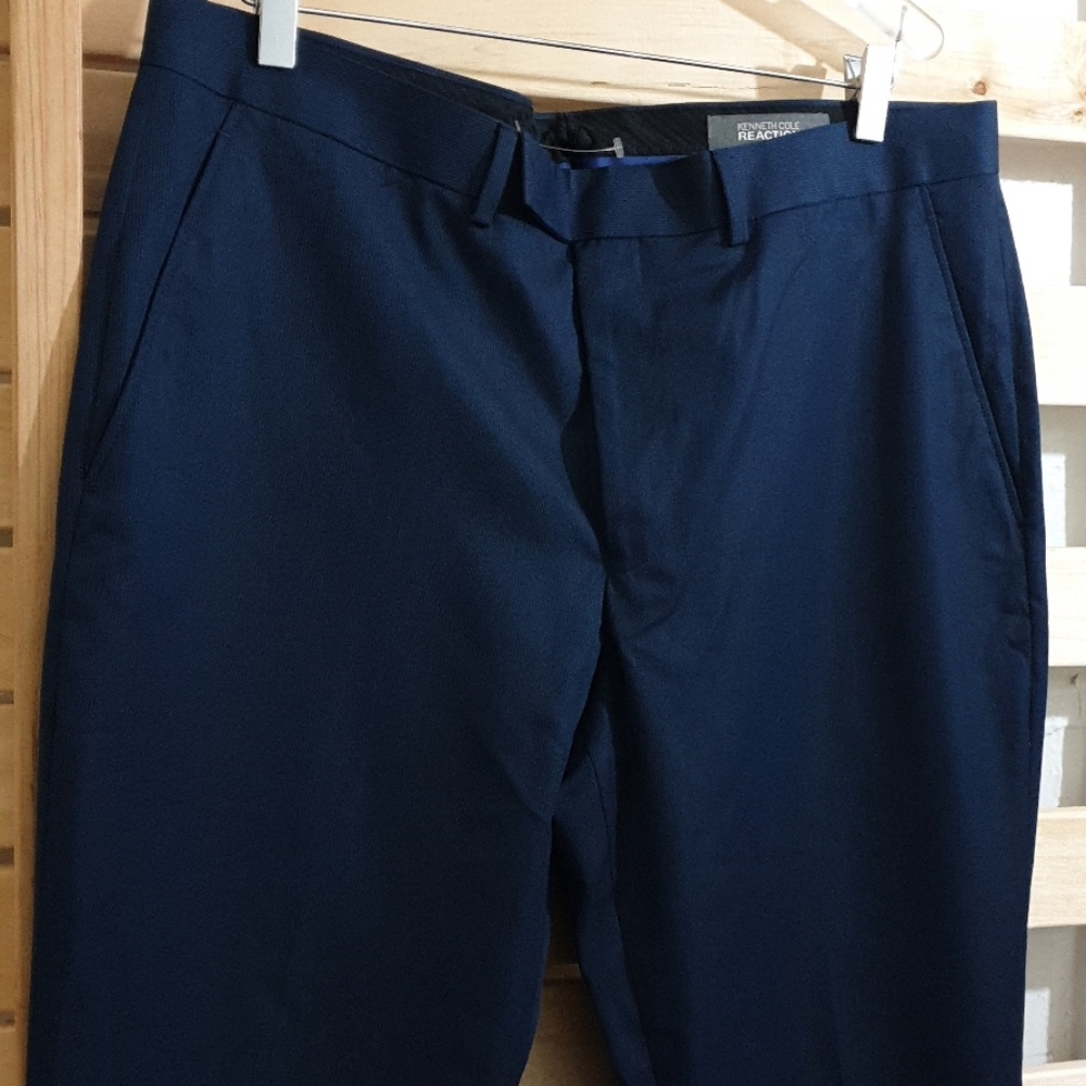 KENNETH COLE MEN'S Pants Blue Size 44R W37 New